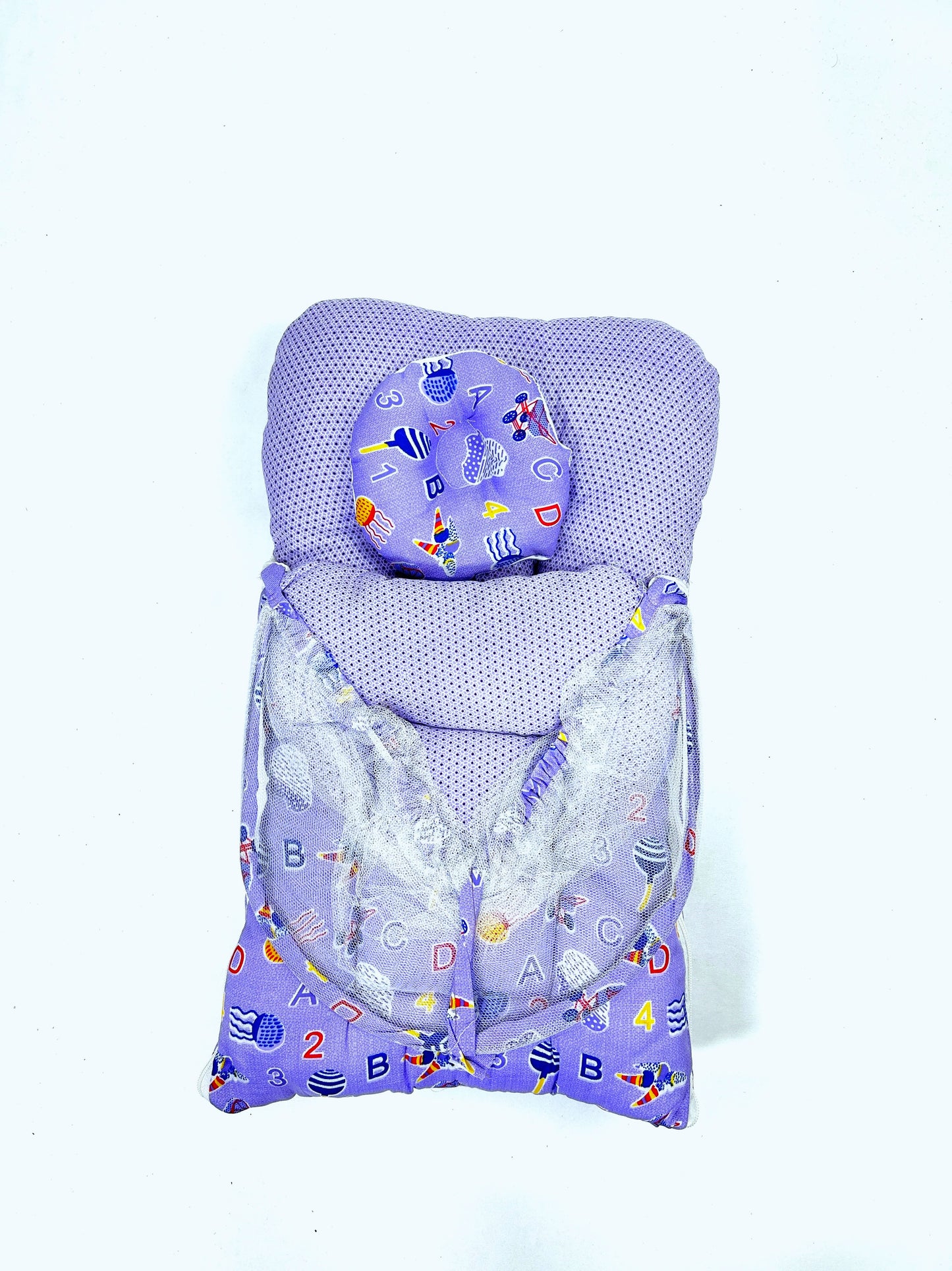 Alphabet Purple Sleeping Bag For Newborns / Baby Carry Nest NBSB42