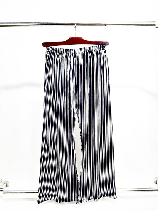 LT03 Ladies Casual Trouser Stripes W Black