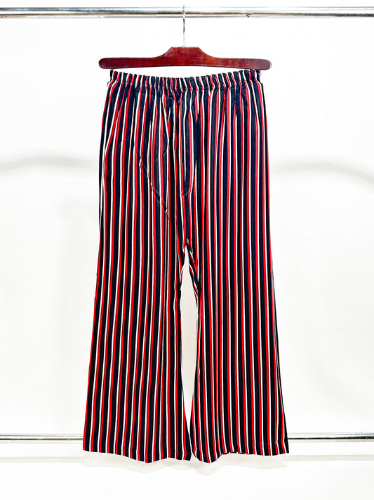 LT02 Ladies Casual Trouser Stripes WR Black
