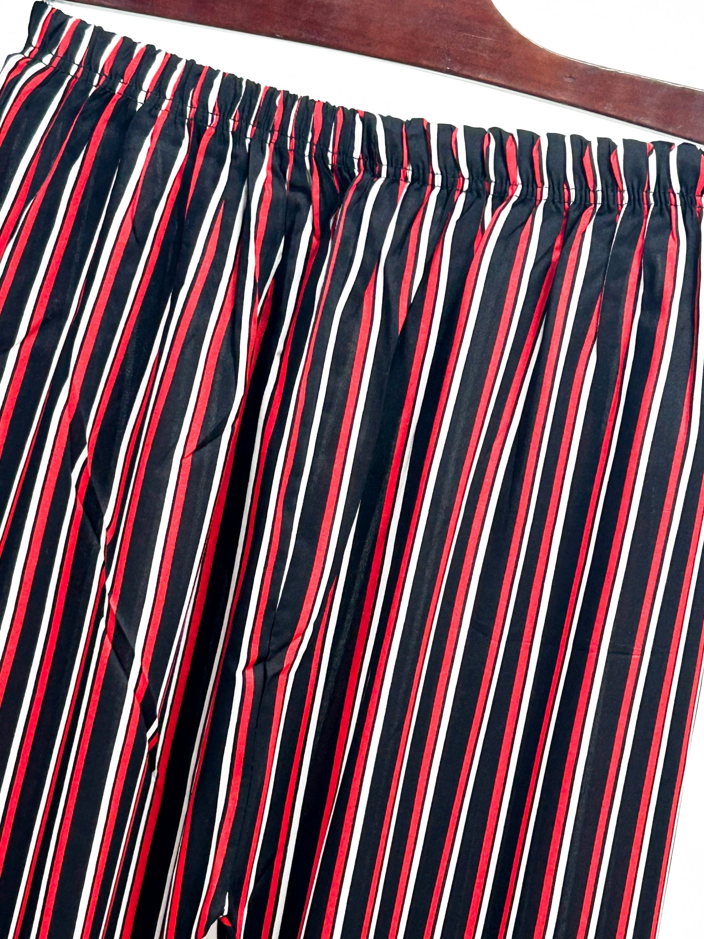 LT02 Ladies Casual Trouser Stripes WR Black