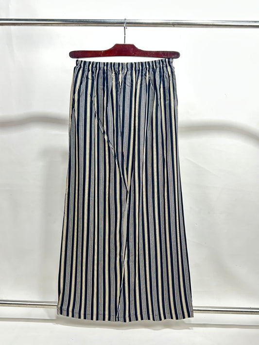 LT05 Ladies Casual Trouser Stripes F Black