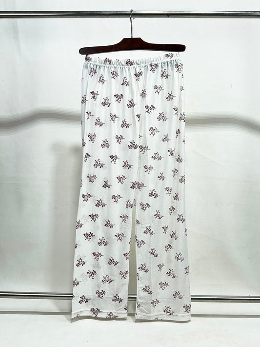 White Casual Trouser For Womens TB LT09