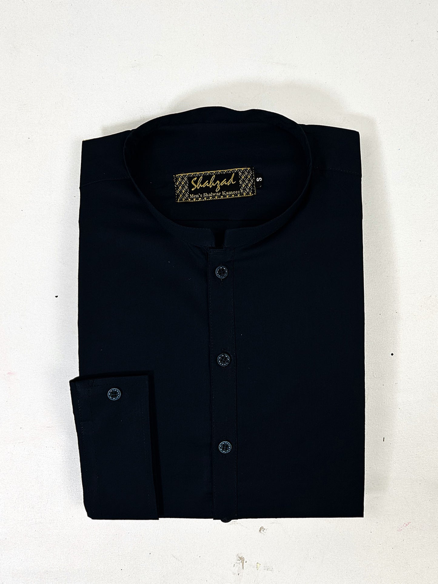 806 Men's Cotton Kameez Shalwar Stitched Suit Navy Blue 09 MSK236