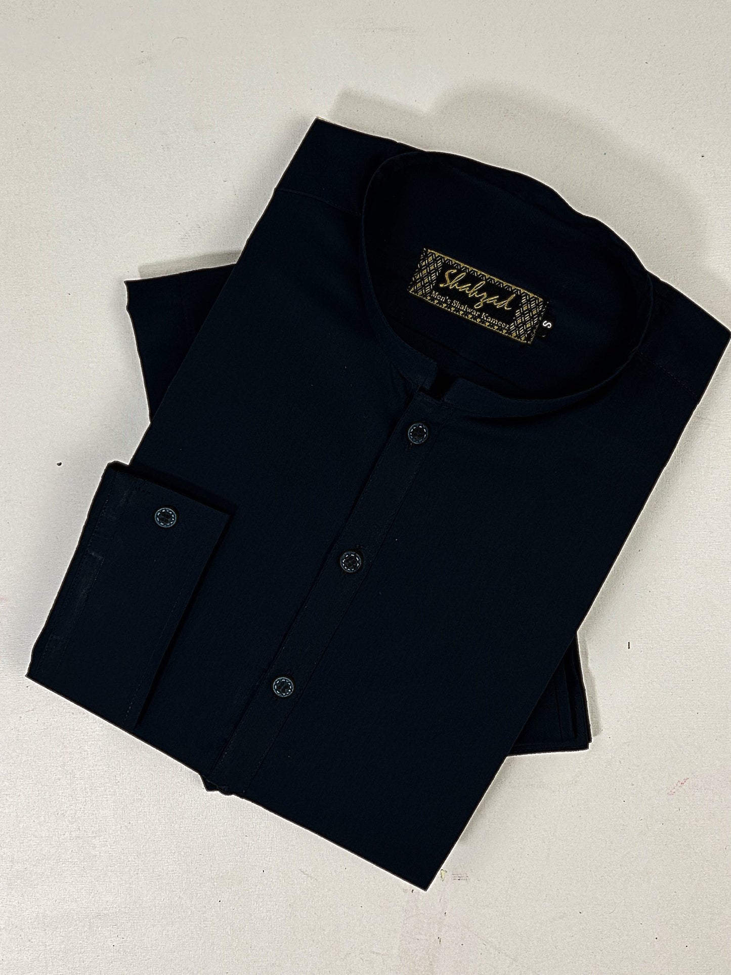 806 Men's Cotton Kameez Shalwar Stitched Suit Navy Blue 09 MSK236