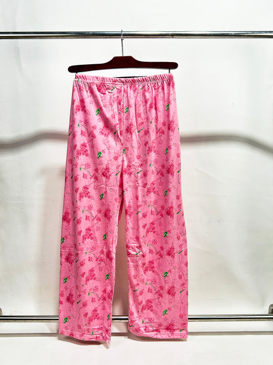 Ladies Casual Trouser Design Light Pink