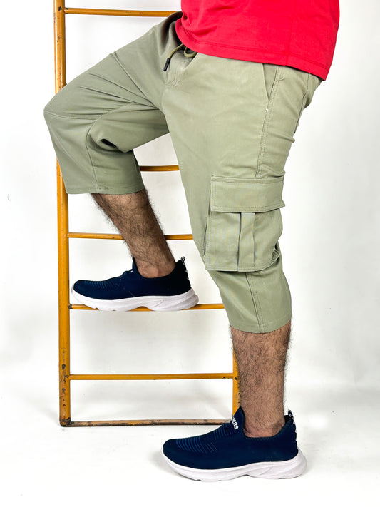 light Green cotton Short for Men NG MS106