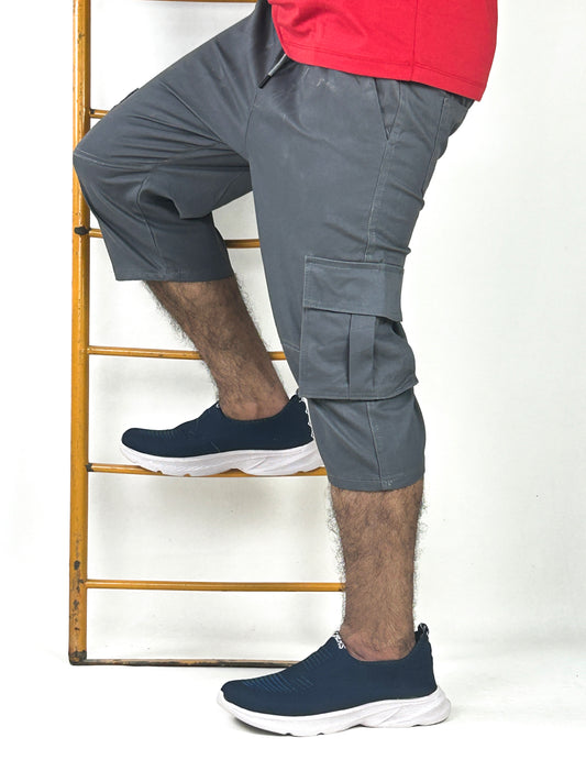 dark grey cotton Short for Men NG MS106