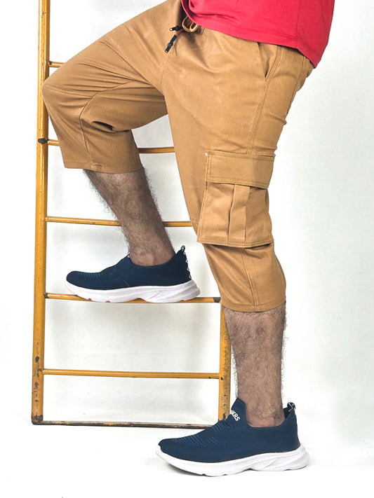 brown cotton Short for Men NG MS106