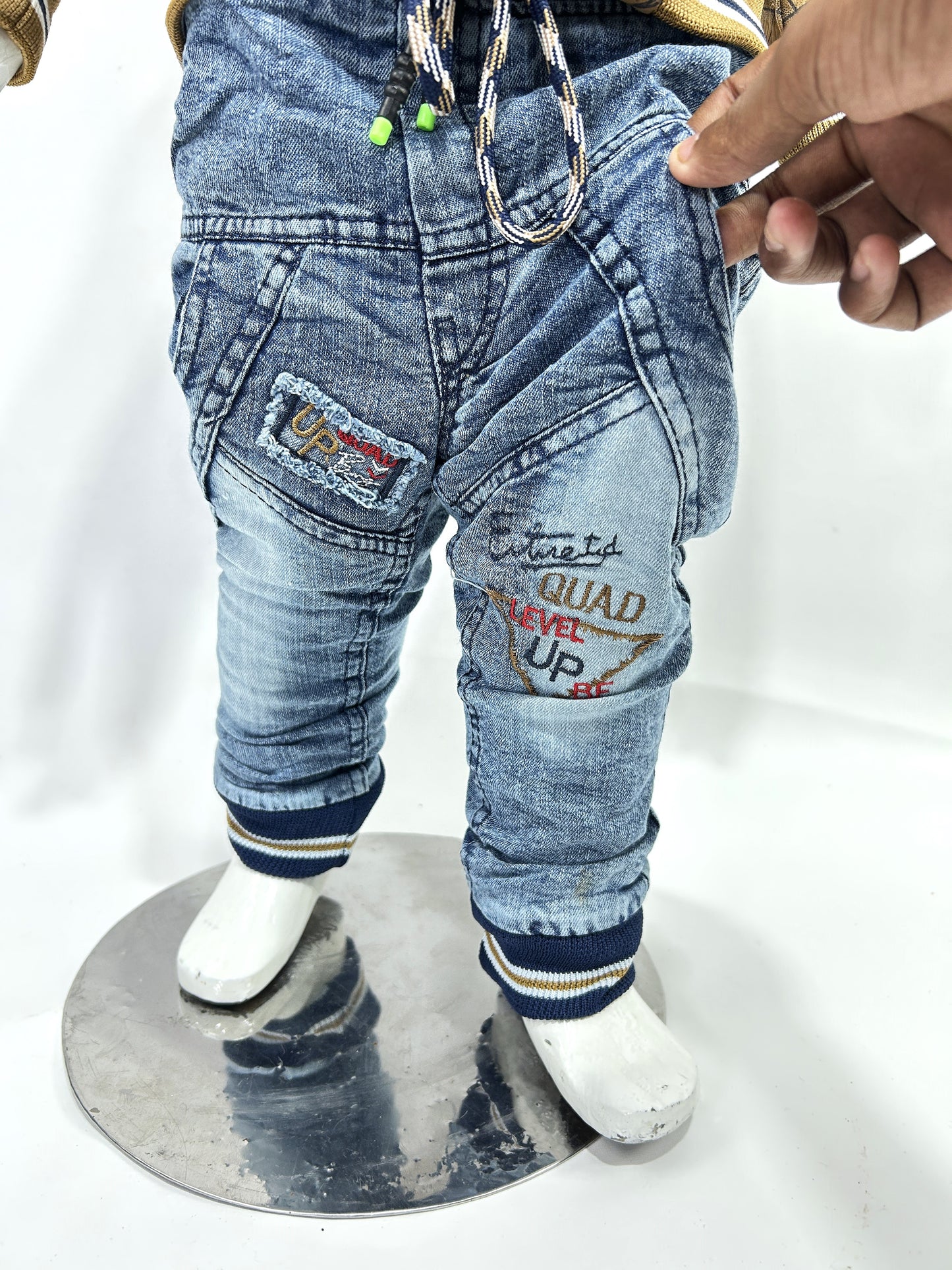 1Yr - 4Yrs Brown Jacket Suit For Kids AJ BS499