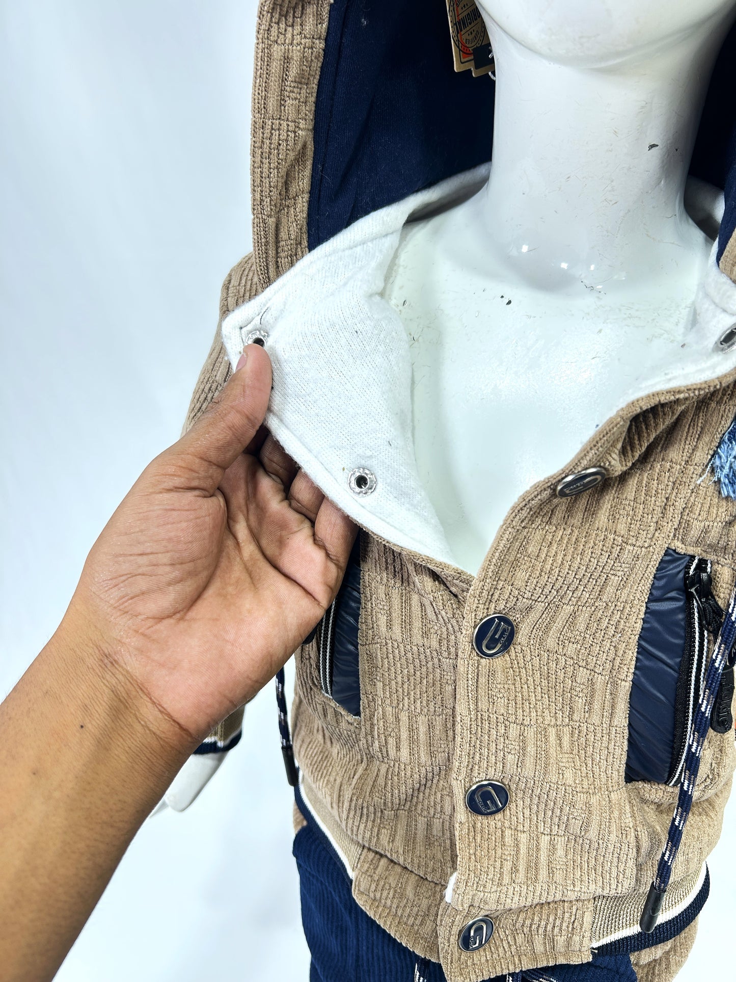 1Yr - 4Yrs Light Brown Fleece Suit For Kids AJ BS500