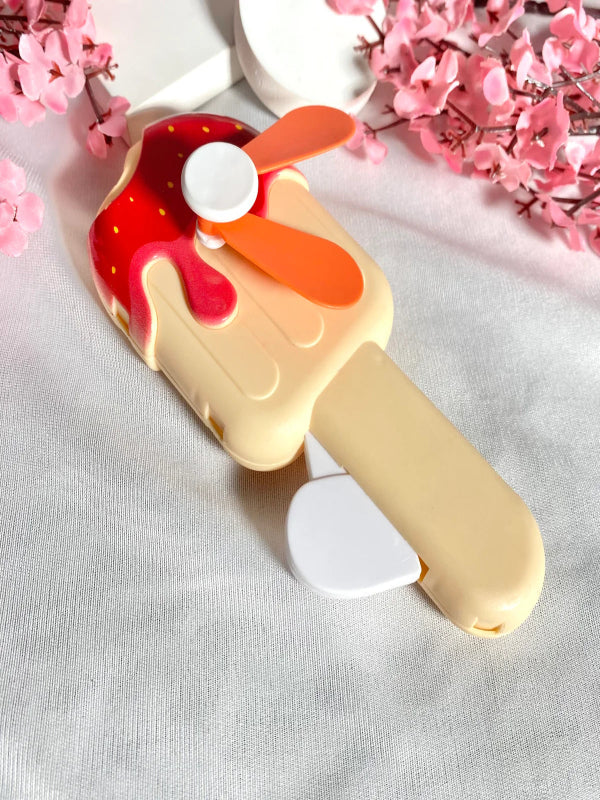 Ice Cream Hand Fan For Kids