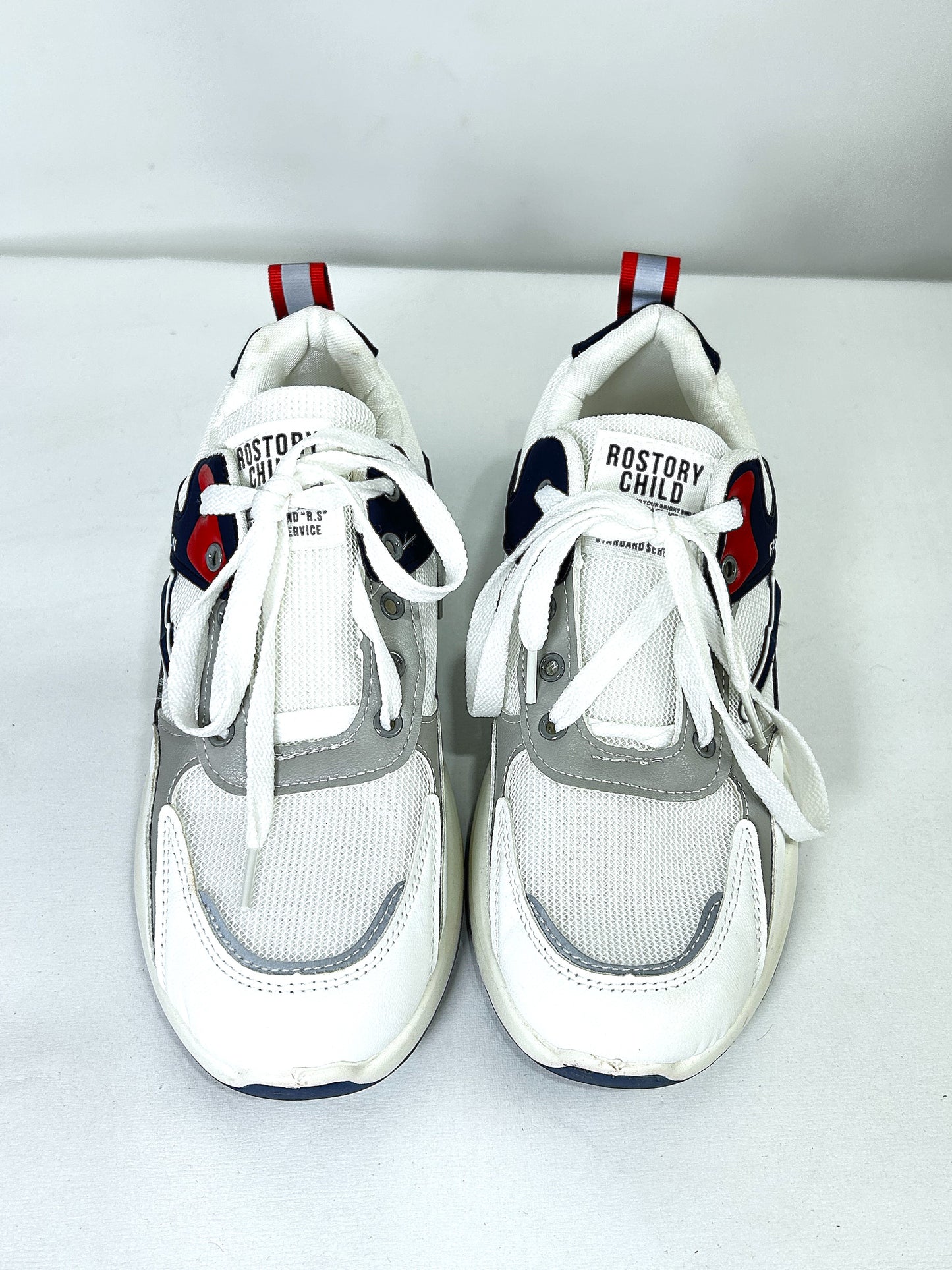 White Mens Casual Jogger Shoes MJS149