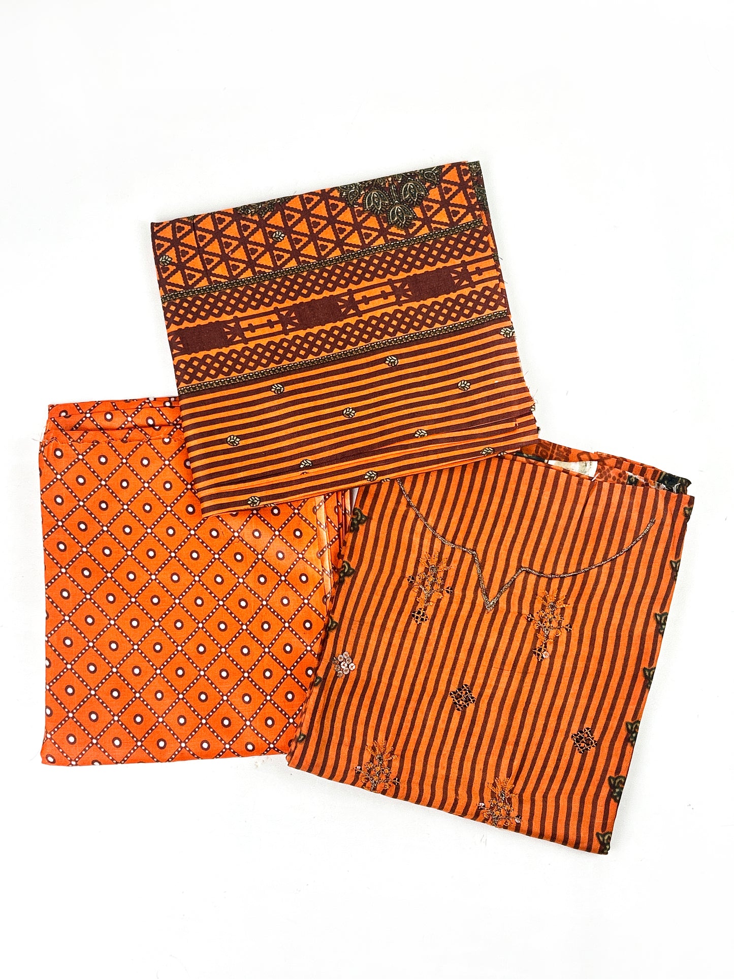 3Pcs Unstitched Digital Lawn Suit For Women WU132