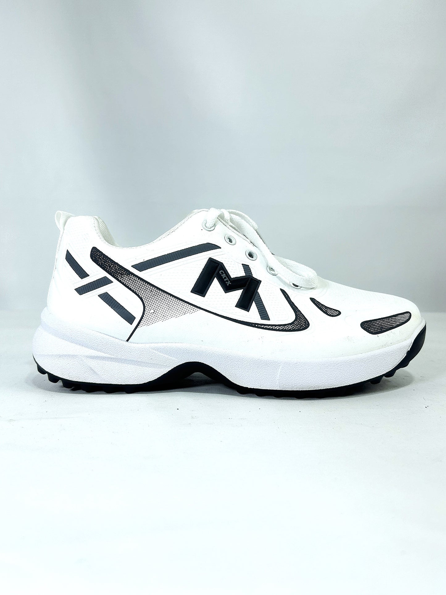 White M Mens Casual Jogger Shoes MJS157