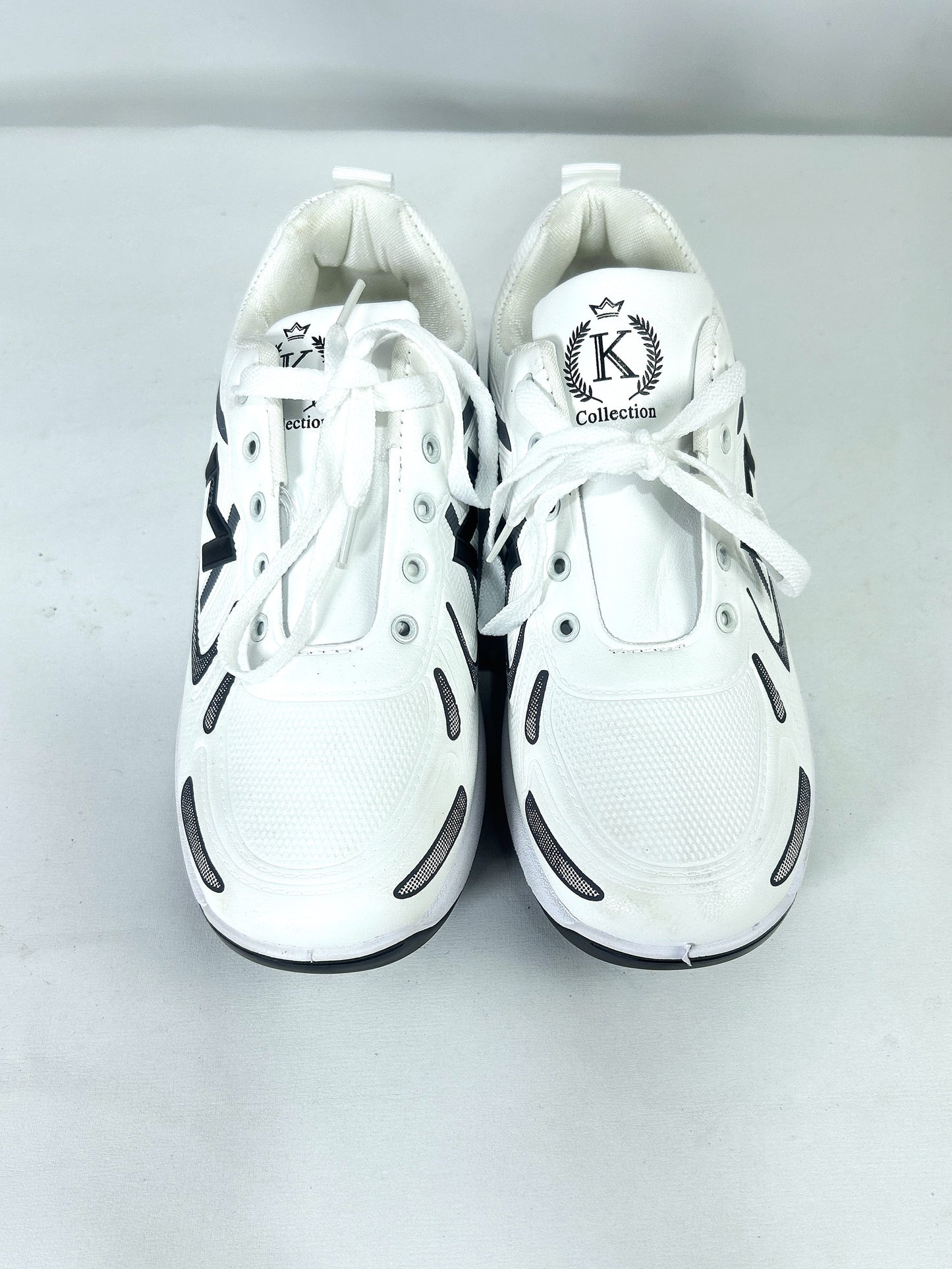 White M Mens Casual Jogger Shoes MJS157