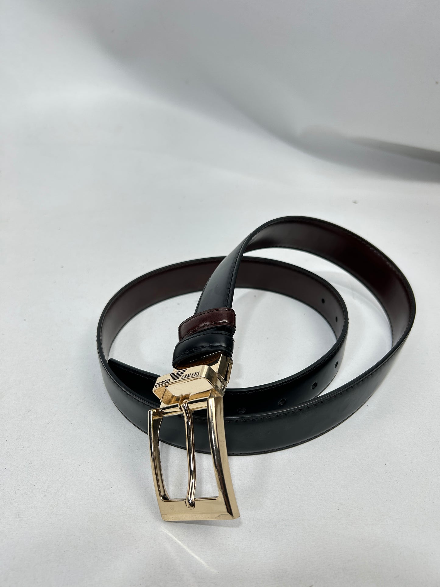 Two In One Faux Leather Belt For Men MB58