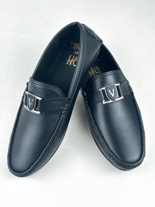 Black Loafers for Men ML76