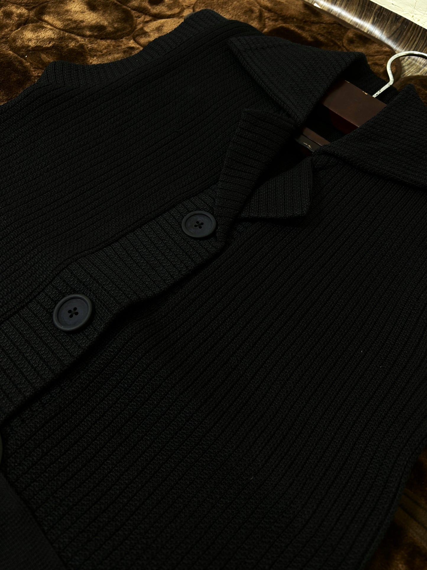 Max Black Sleeveless Sweater For Women WSW31