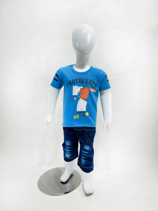 1Yr - 4Yrs TG Kids Suit Photofests  Blue BS395
