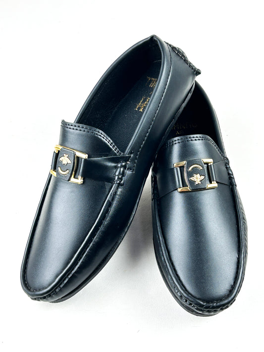 Black Loafers for Men ML78