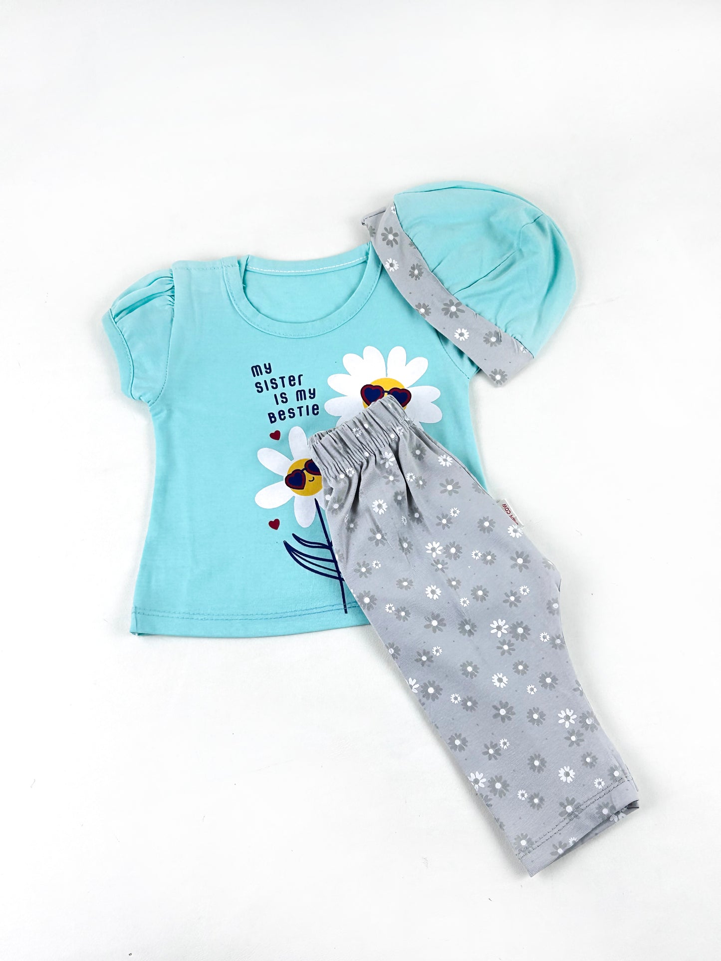 ZG Newborn Baby Suit 0Mth - 3Mth Bestie Ferozi NBS517