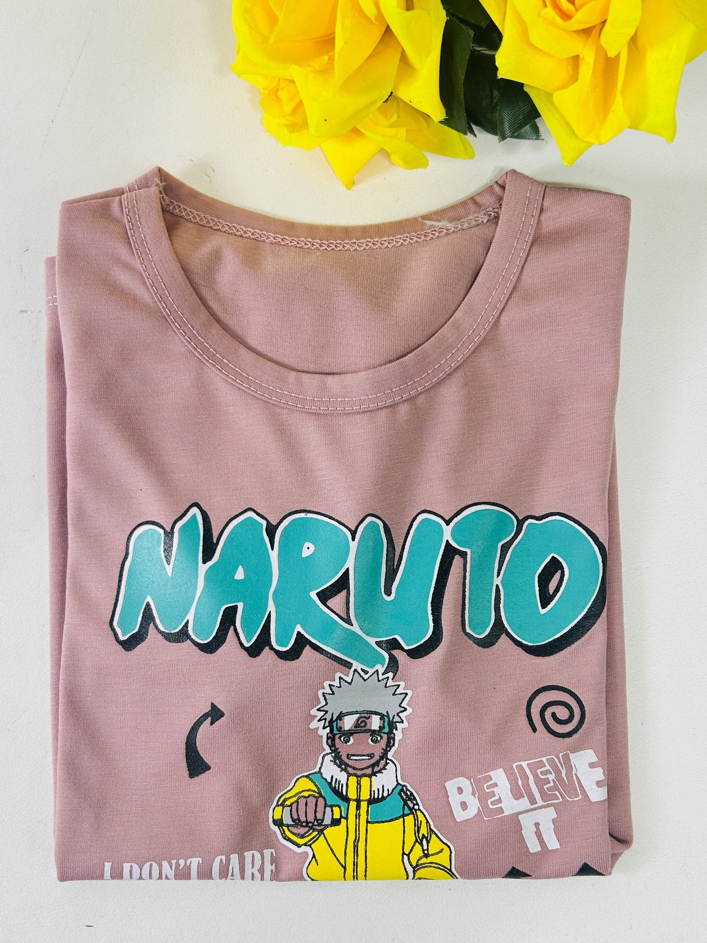 4Yrs - 8Yrs Narto Lavender Full Sleeve T-Shirt For Boys BTS118