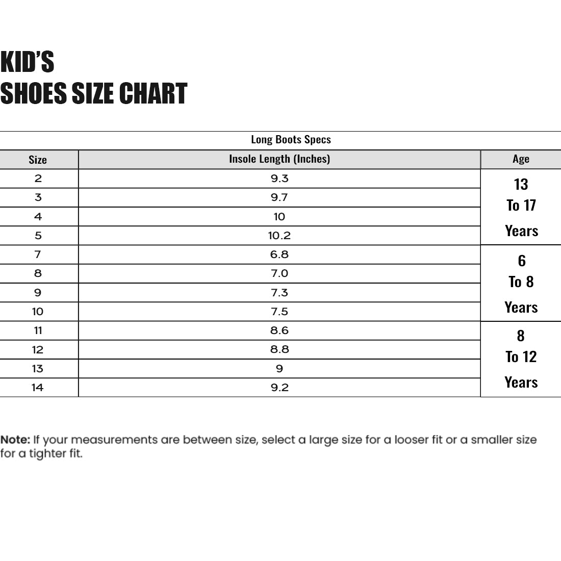 KS13 Kids School Shoes 6Yrs - 17Yrs Black