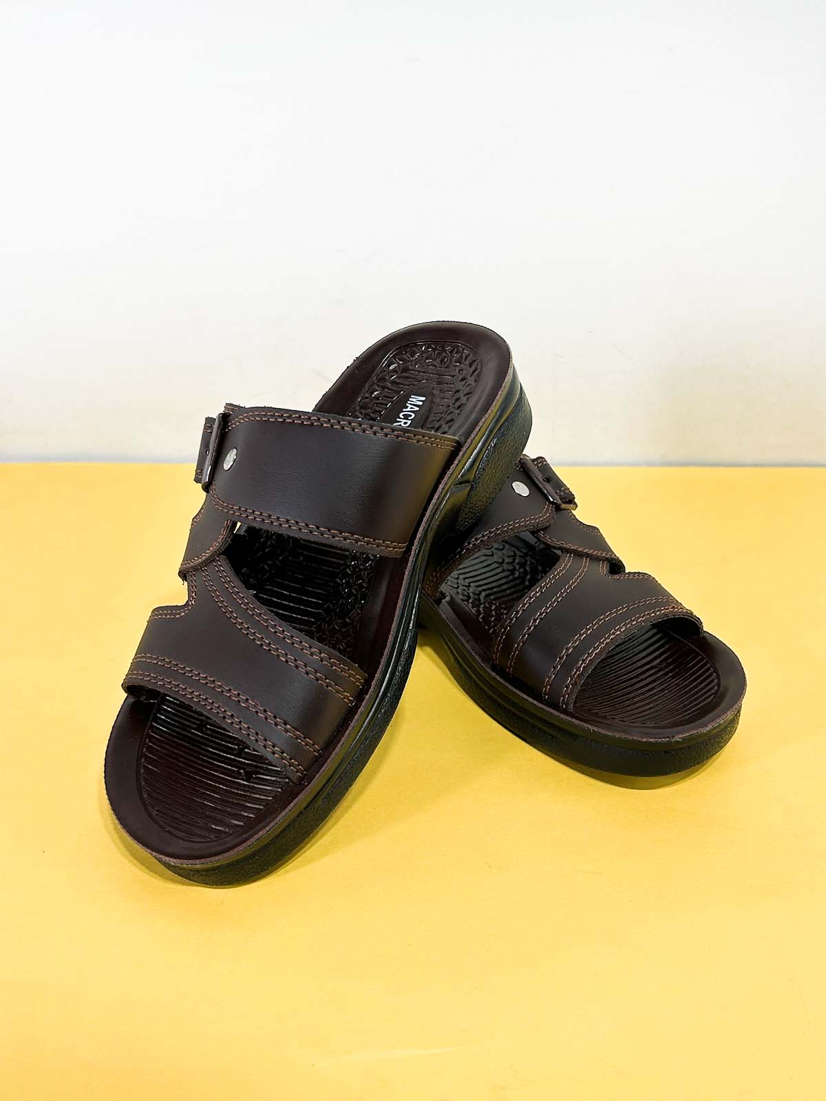 Brown Casual Slippers for Men MC128