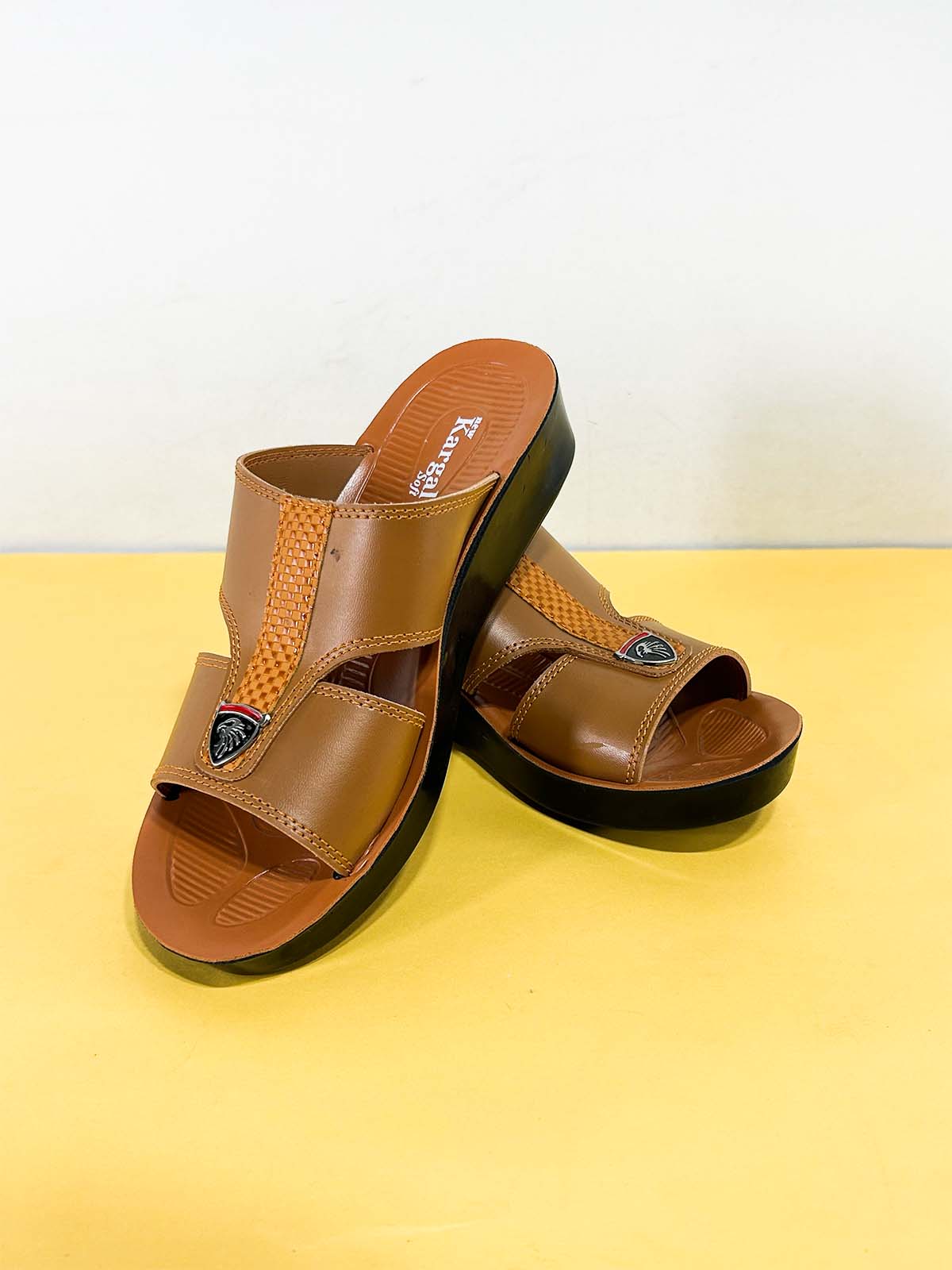 Brown Casual Slippers for Men MC131