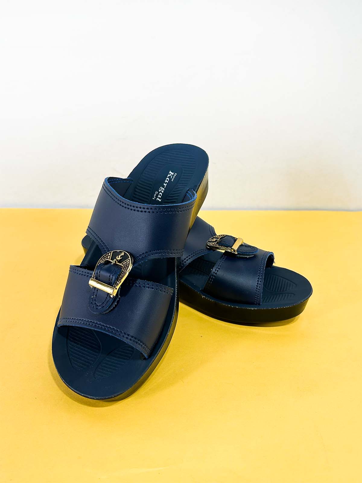 Blue Casual Slippers for Men MC133