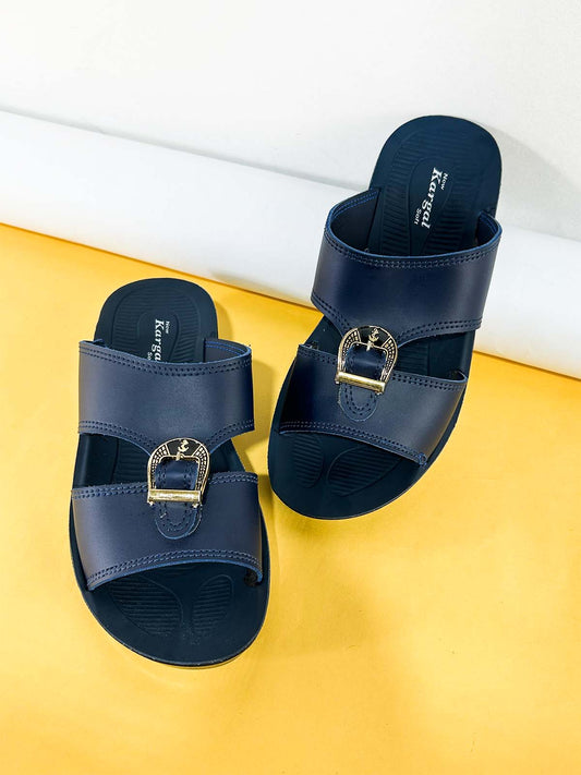 Blue Casual Slippers for Men MC133