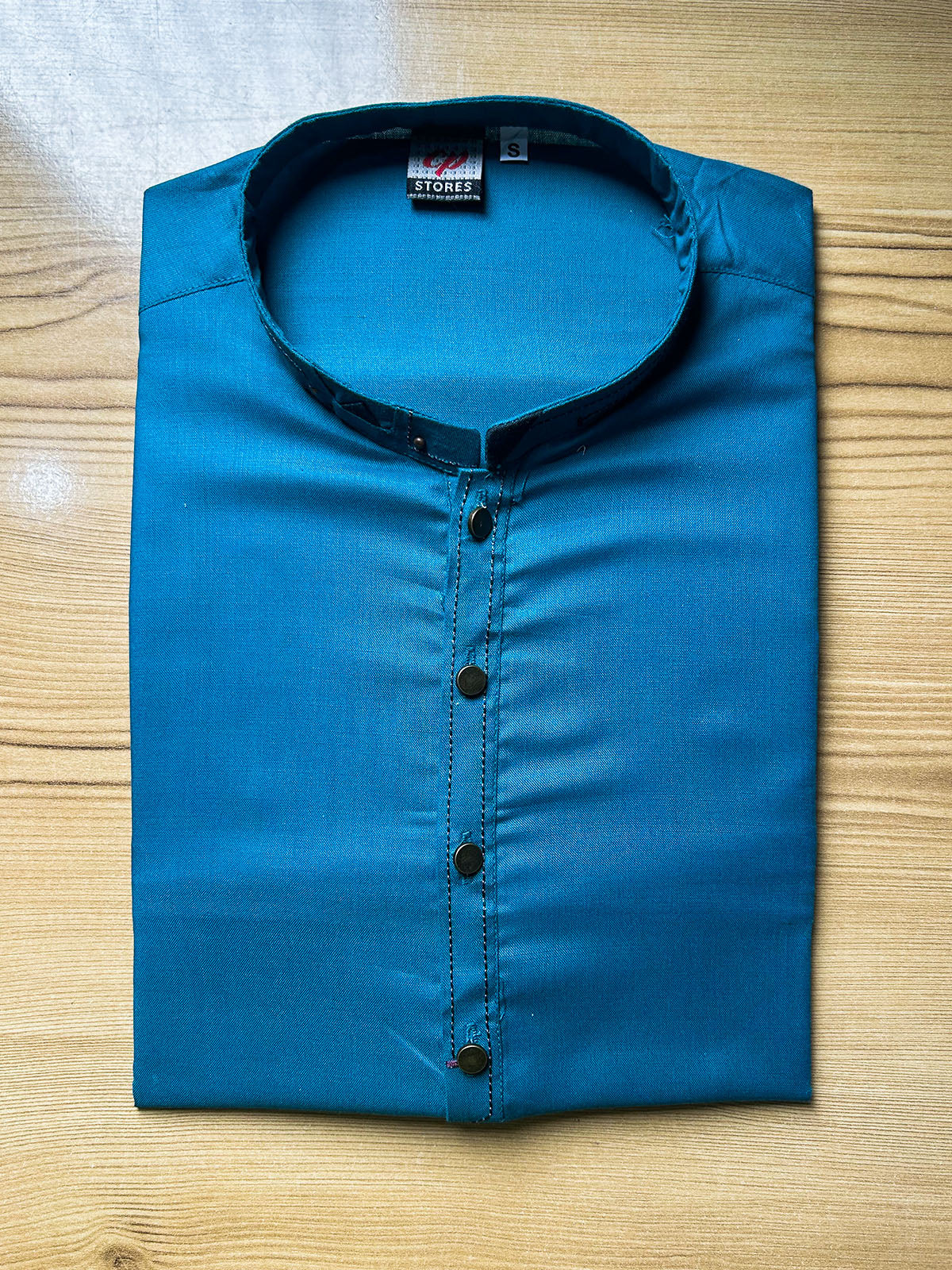 Plain Sherwani Collar Kurta for Men MK52