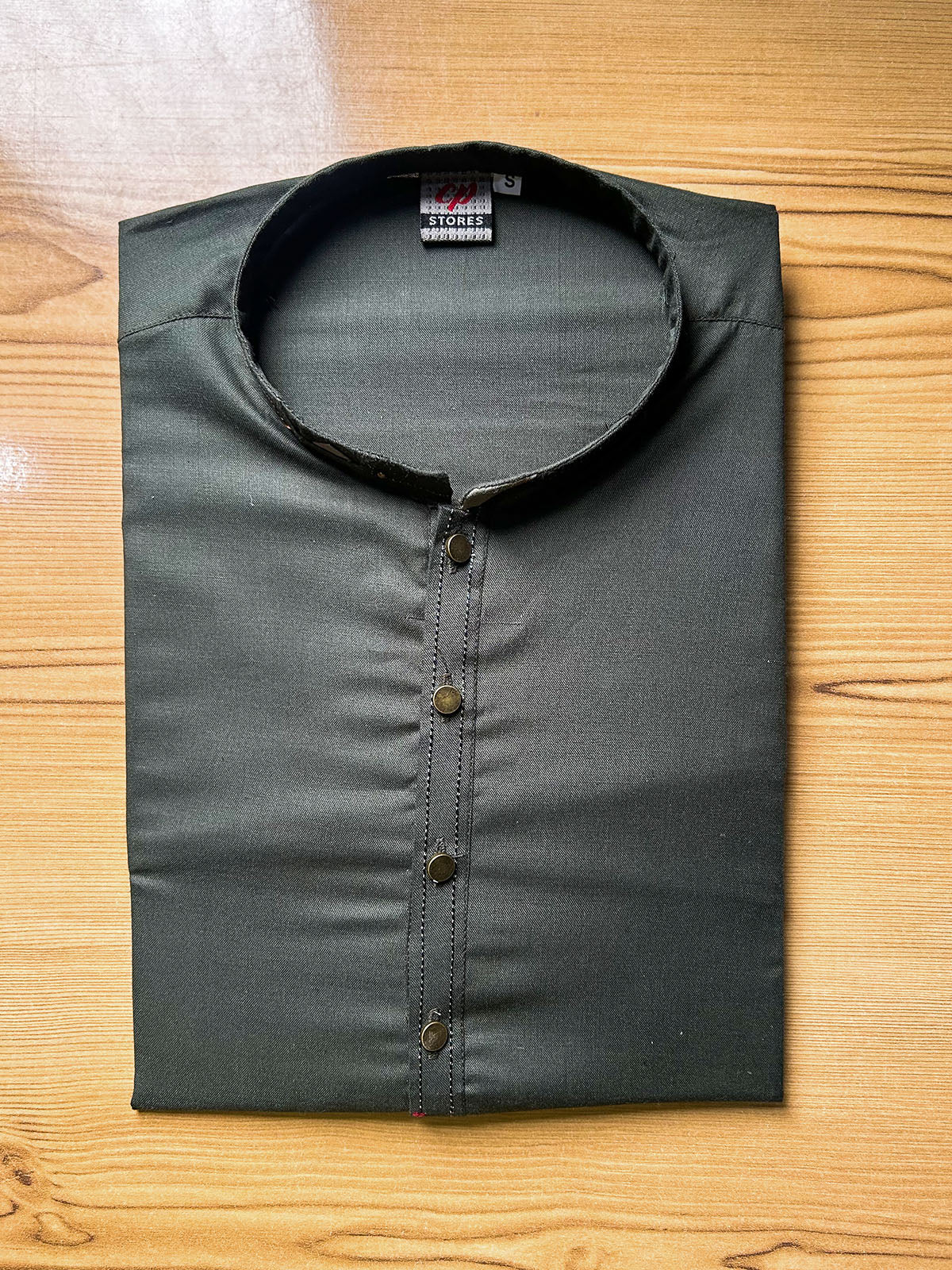 Plain Sherwani Collar Kurta for Men MK54