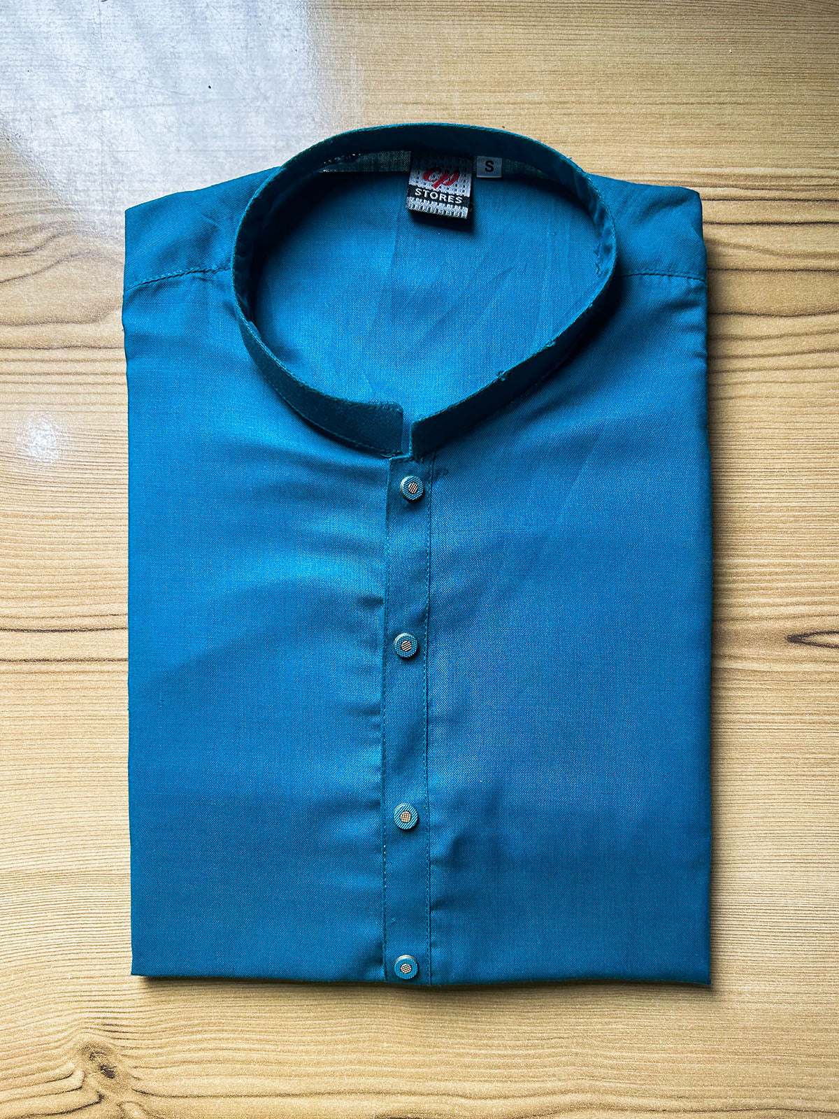 Plain Sherwani Collar Kurta for Men MK58