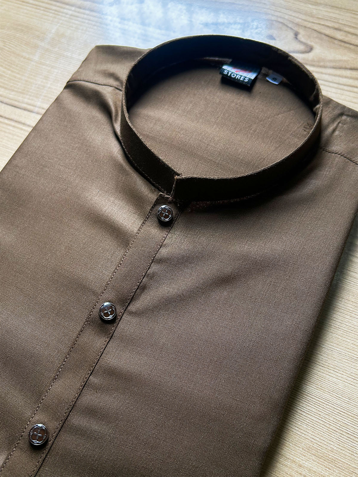 Plain Sherwani Collar Kurta for Men MK59
