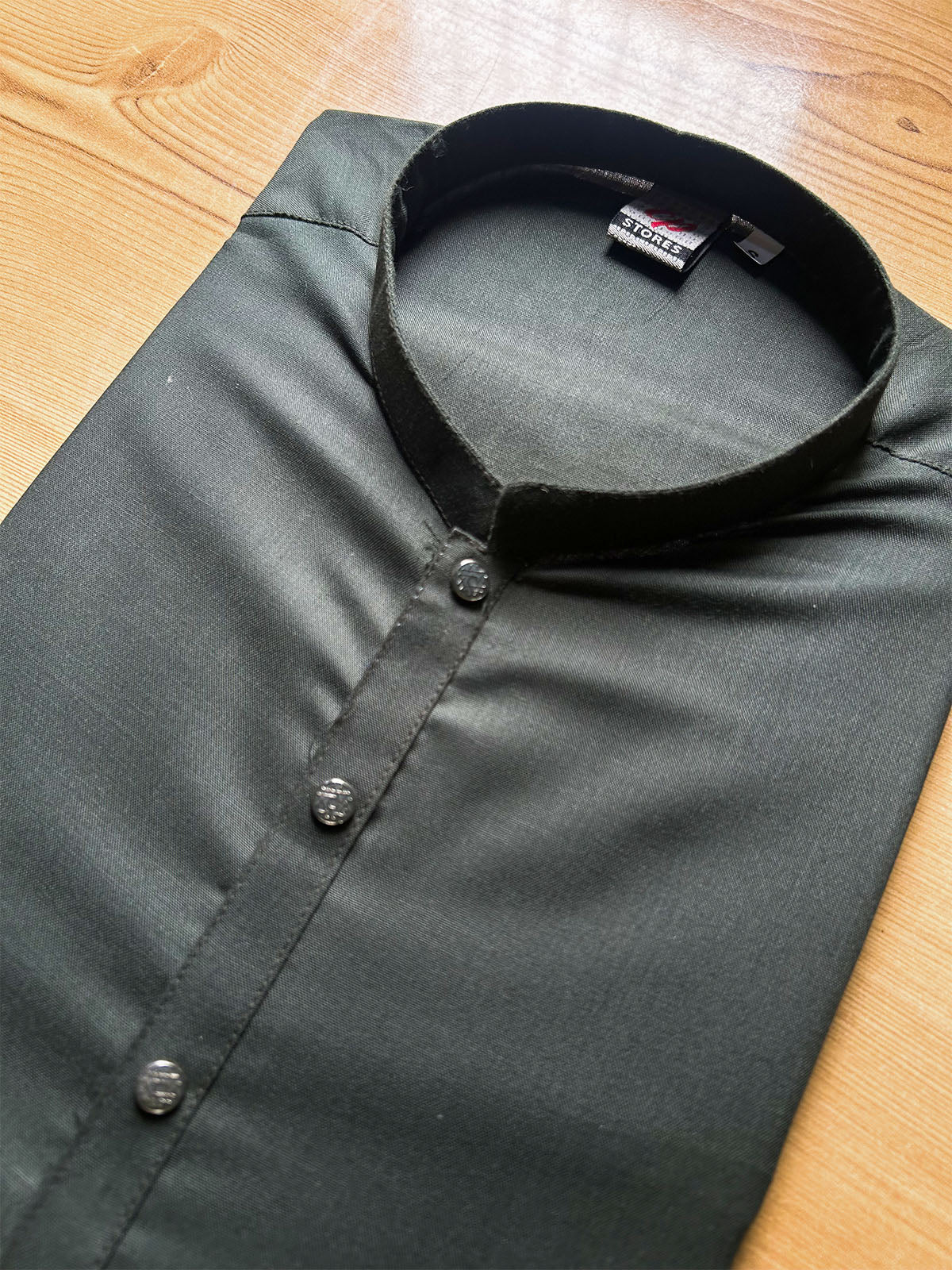 Plain Sherwani Collar Kurta for Men MK60