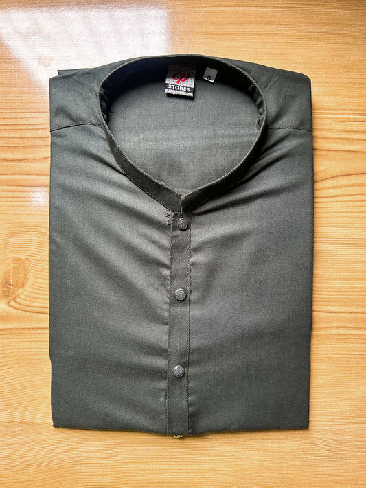 Plain Sherwani Collar Kurta for Men MK60