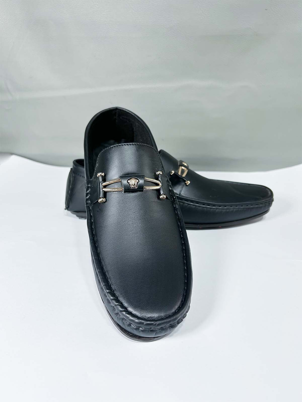 Black Loafers for Men ML88