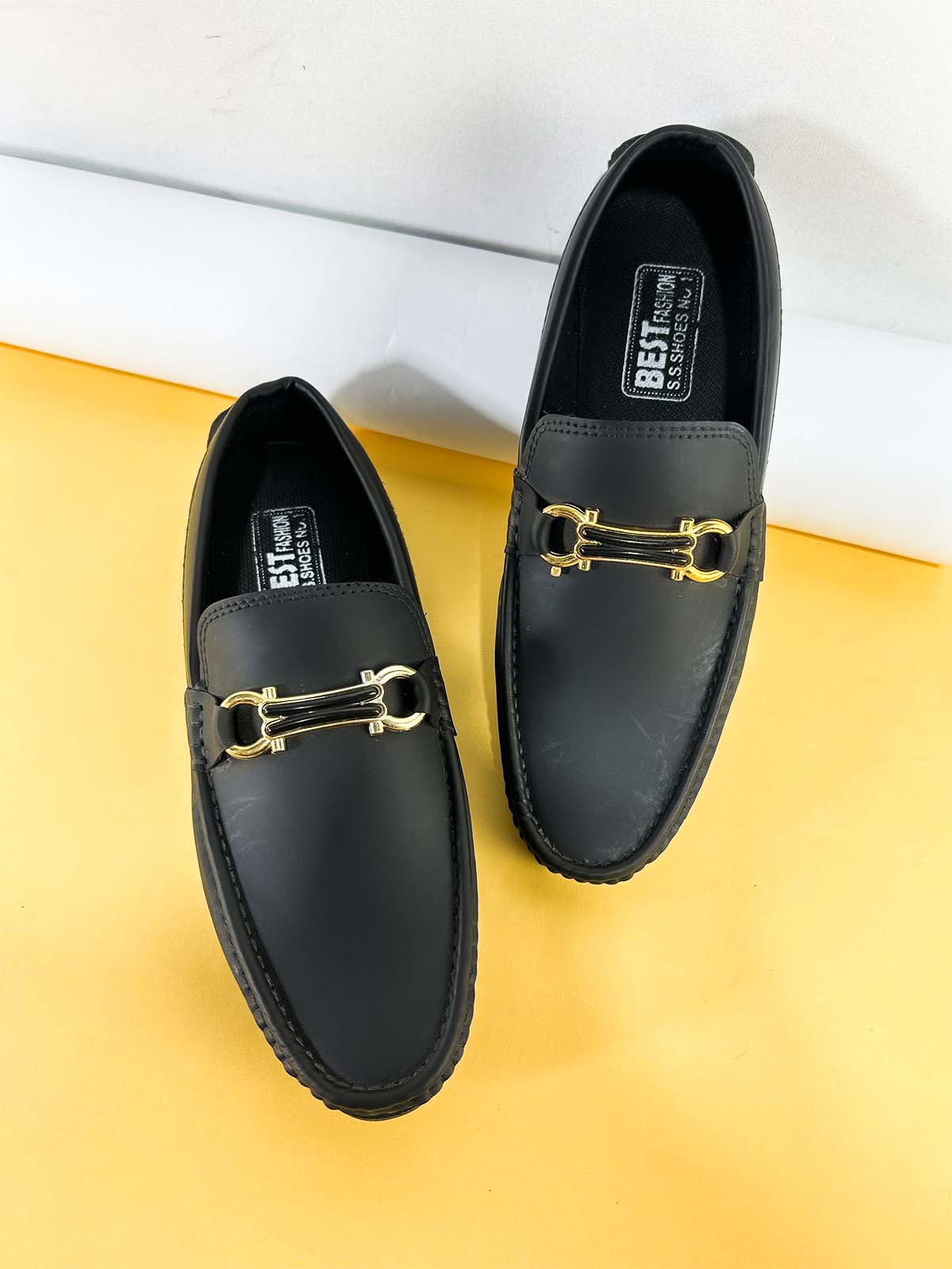 Black Loafers for Men ML90