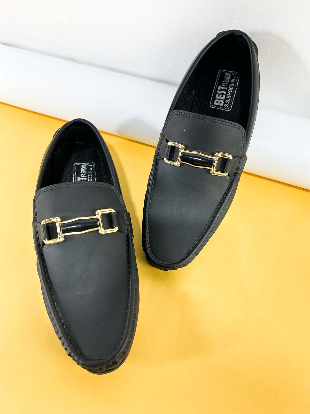 Black Loafers for Men ML91