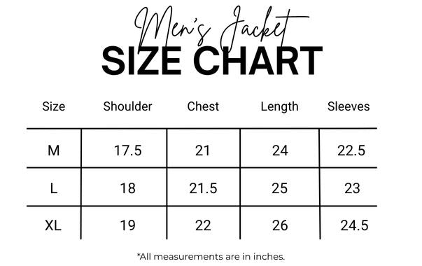 Black Denim Jacket For Men MJ37