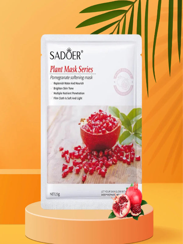 Plant Mask Series - Pomegranate Softening Facial Mask
