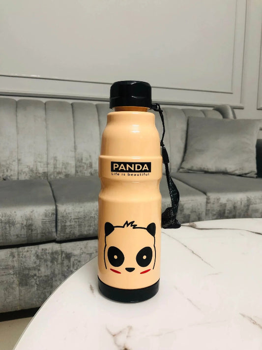 Cute Water Bottle Multidesign Brown - 650ML