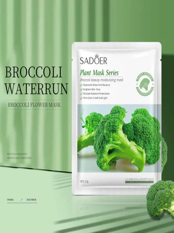 Broccoli Beauty Moisturizing Face Sheet Mask