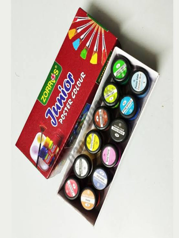 Pack of 12 Poster Colors