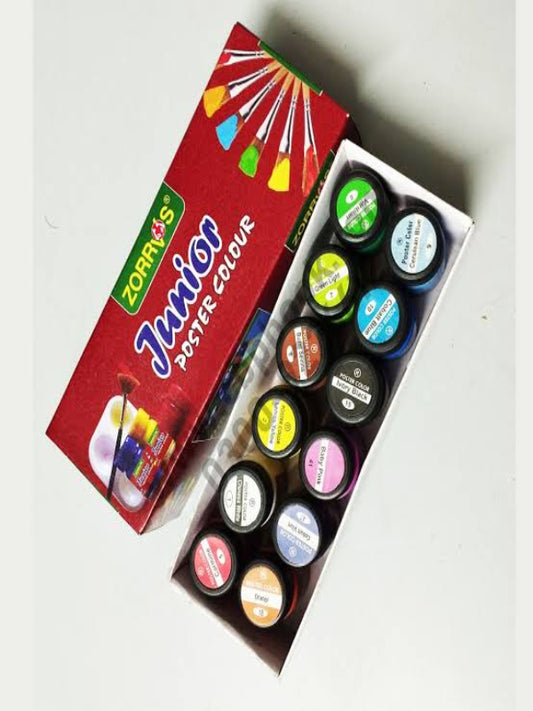 Pack of 12 Poster Colors
