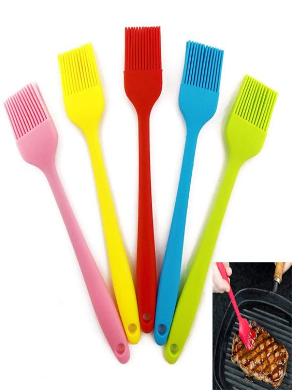 Silicone Basting or Pastry Brush Multicolor