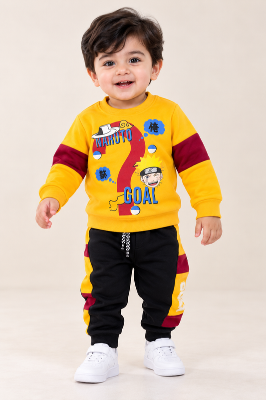 1Yr - 4Yrs N Yellow Suit For Kids BS821