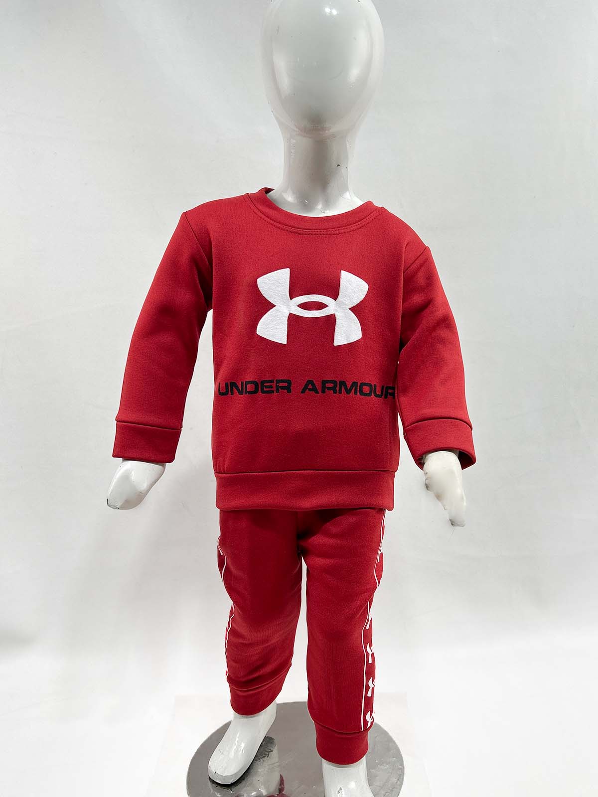 1Yr - 4Yrs Fleece UA Red Suit For Kids SF BS536