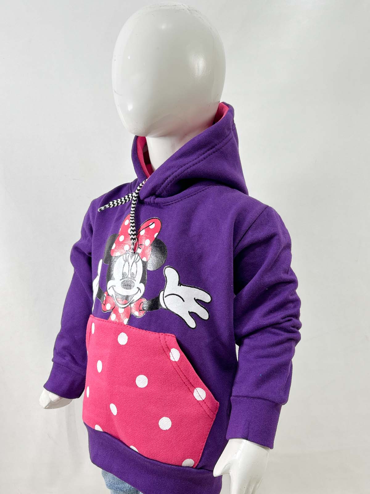 2.5Yr - 6Yrs Mickey Purple Girls Upper/Zipper TB GZU12